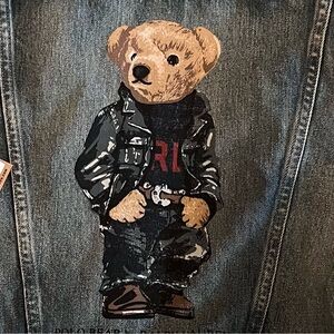 ‼️SOLD‼️ Polo Bear Denim Trucker Jeans Jacket SOLD OUT $298 New with tags.